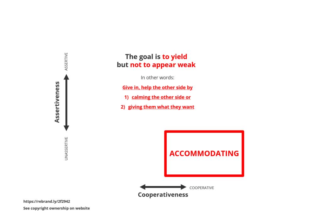 TKI Mode - Accommodating