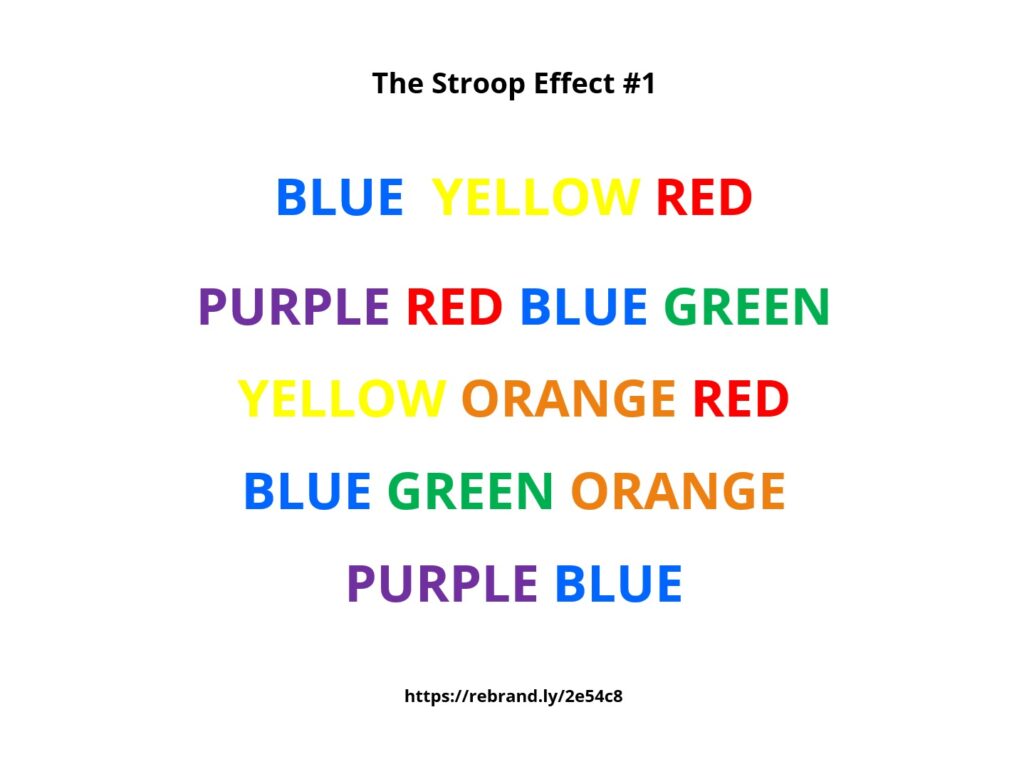 Stroop Effect #1