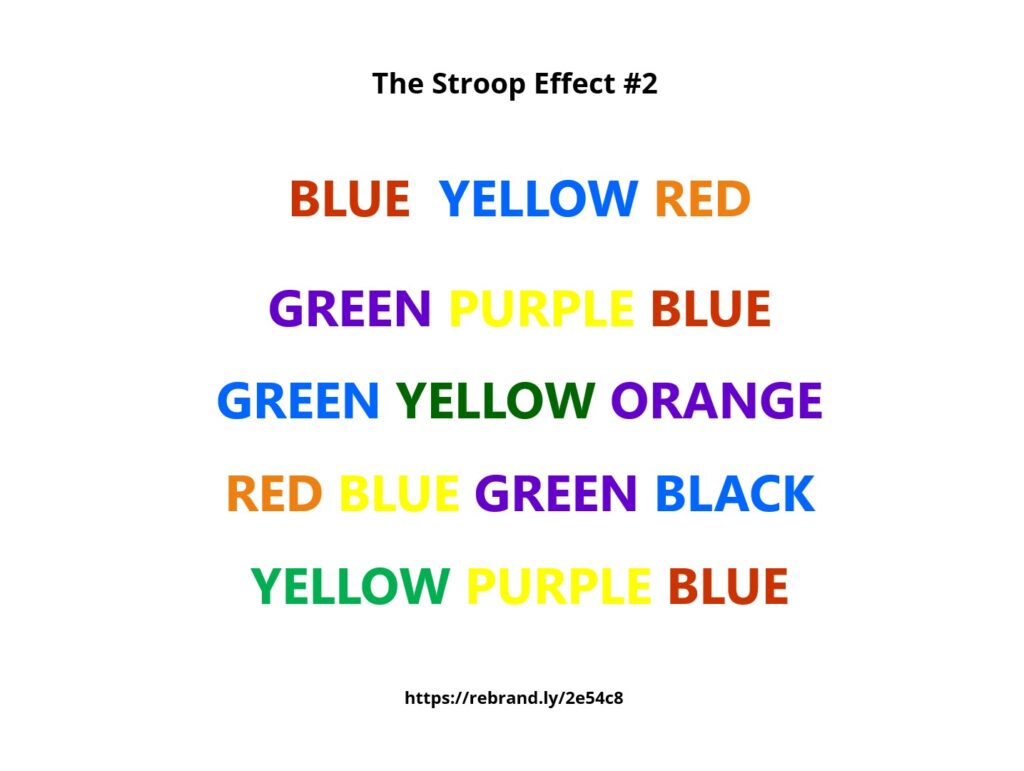 Stroop Effect #2