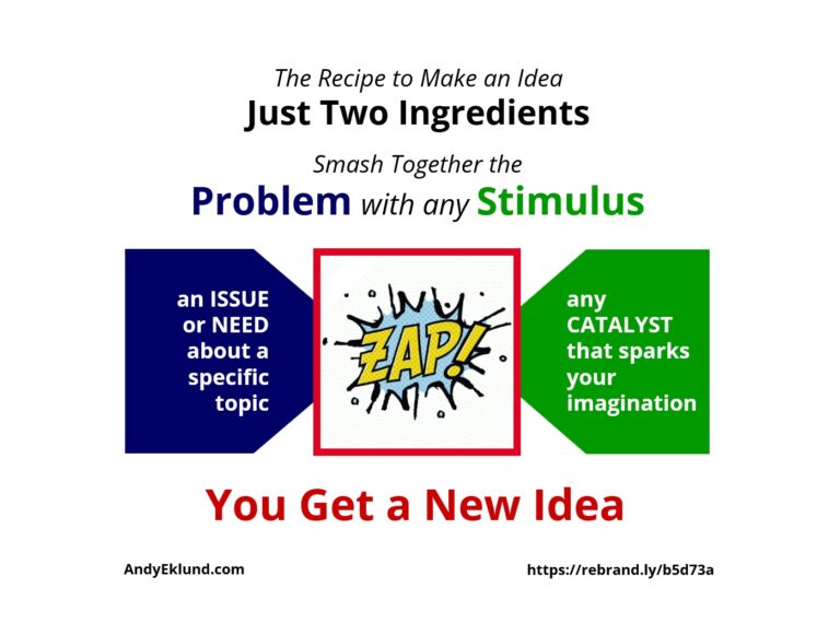 How To Make An Idea: The Master Recipe