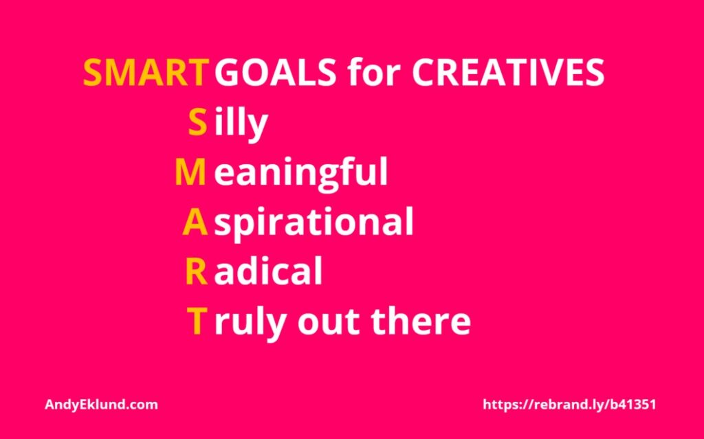 Change your perspective with Creative SMART Goals