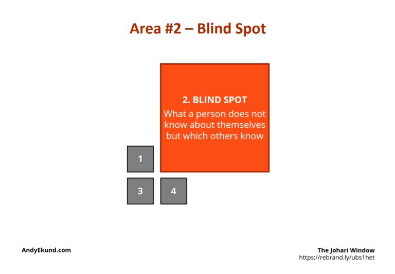 Johari Window, Blind Spot